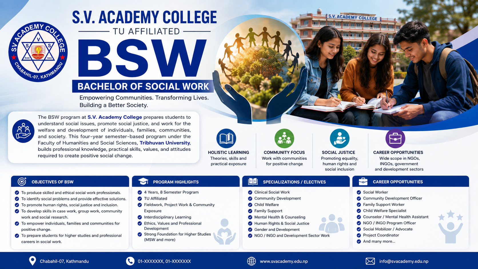 Bachelor of Social Work(BSW)